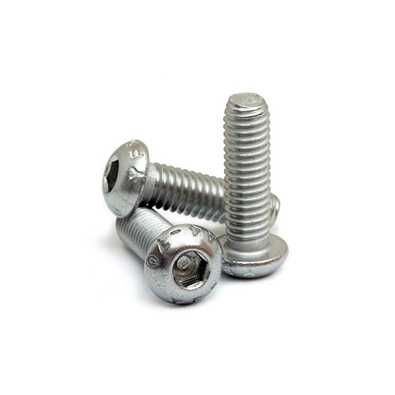 MonsterBolts - M8 x 35mm Button Head Socket Cap Screws,