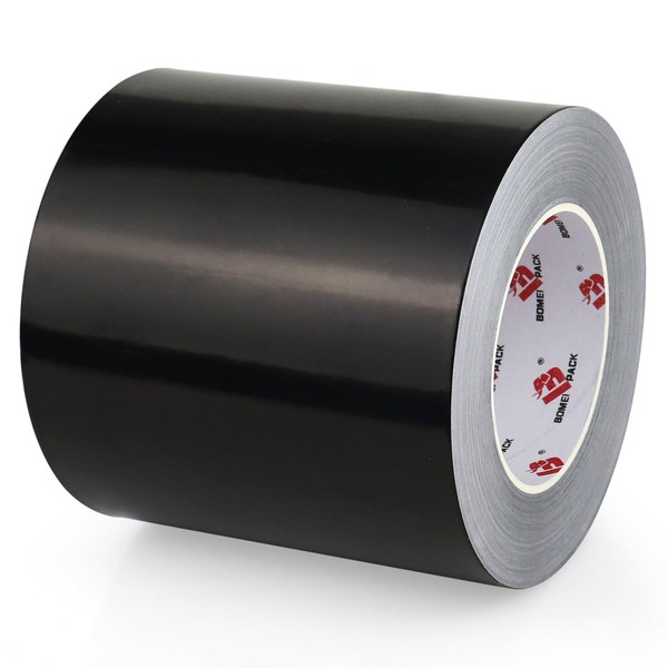 BOMEI PACK Black Aluminum Tape,Black Foil Tape HVAC Sealing &