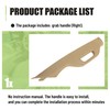 A Pillar Grab Handle Interior Trim Right Passenger Side Compatible