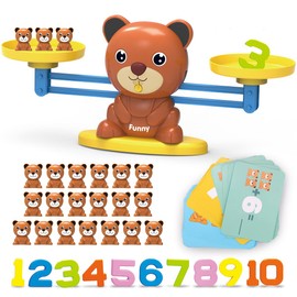 KaeKid Counting Toys for Boys & Girls, Preschool Math Games, Learning Toys for Toddlers, Kids Ages 3+