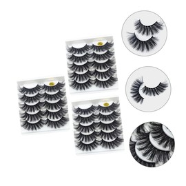 Vaguelly 15 Pairs Volume Fake Eyelashes for Realistic Makeup Lash Extensions Durable Comfortable for Daily Wear Special Occasions Enhance Your Eye Beauty