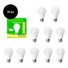 LULDEX Paquete 10 Focos Led Color Luz Fria 10w