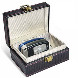 Faraday Box, Keyless Car Key Signal Blocker, Safe Anti Theft Key Box, Rfid Blocking Cage for Keyless Entry Car, Signal Blocker Faraday Cage for Phone, Credit Card and Car