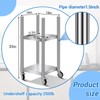 Shimeyao 14" x 14" x 31" Rice Warmer Stand Stainless