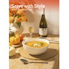 Sweese 8 Inch Porcelain 42 oz Serving Bowls Set of