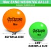 GoSports 2.8 inch Weighted Training Baseballs - Hitting & Pitching