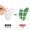 Gua Sha,Gua Sha Massage Tool,Premium Stainless Steel Gua Sha Stone