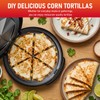 Electric Quesadilla Maker, 11' Quesadilla Press with Extra Stuffing Latch,