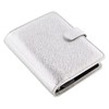 FILOFAX Saffiano Metallic Pocket Organiser Silver 2025