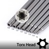 Evponk 8 Pcs 150mm Long Torx Security Screwdriver Bit Set