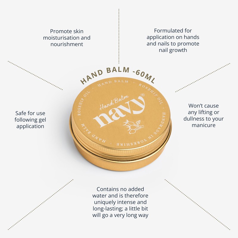 Navy Professional Hand Balm - 60ml - Promote Skin Moisturisation