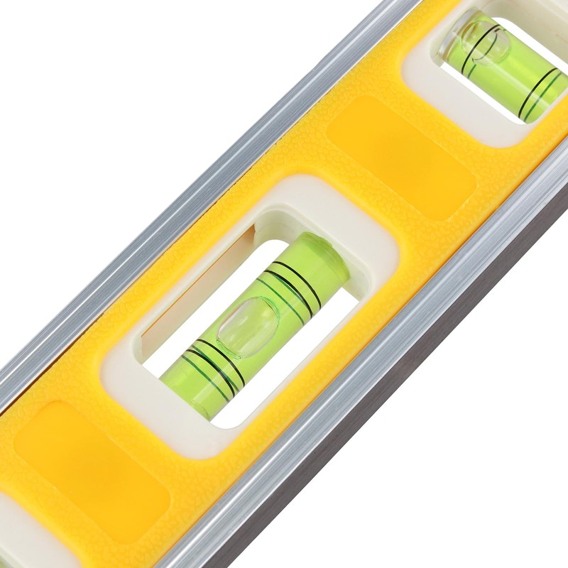 HAKZEON 14 PCS 9 Inch Yellow Magnetic Torpedo Level, Plastic
