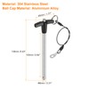 QUARKZMAN Pack of 2 T-Handle Locking Pins, 8 mm x