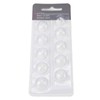10pcs Double Vent Bass Dome Accessory Single Layer Double Vent