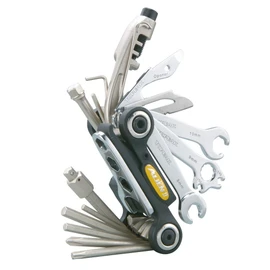 TOPEAK Alien 2 Multi Tool Werkzeug Faltwerkzeug Klapp Fahrrad Innensechskant 26 Fkt. + Tasche, 15400117