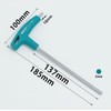 LIANRISES 5mm Allen Key T Bar Key T-Handle Hex Keys