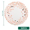 Paper Plates, Pack of 50, Disposable Plates, Biodegradable, Suitable for