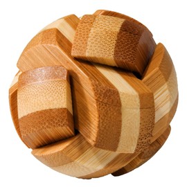 Fridolin 17461 Bamboo Puzzle 3D Ball