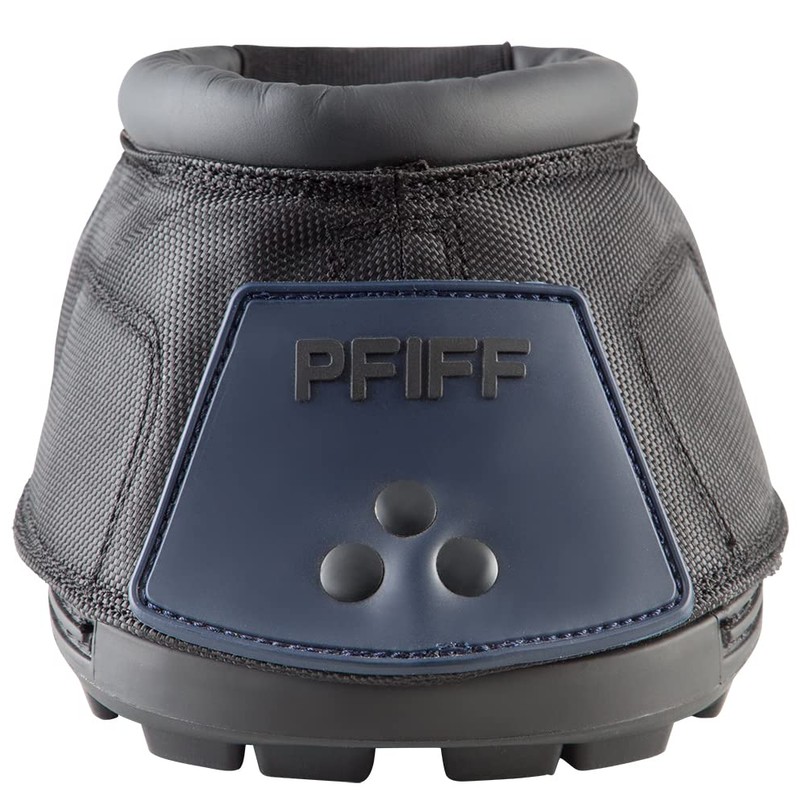 PFIFF 102855 Horse Hoof Boot Treatment Shoe, 1 Piece, Black/Blue,