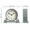 NEWGATE Clocks® Divisadero mantel clock | Traditional double scroll design