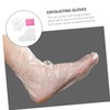 Beavorty Foot Socks Hand Foot Mask Covers Moisture Gloves Waterproof
