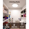 EZVALO Motion Sensor Light Indoor, 10000mAh, 7.1inch, 400LM, Remote Control,