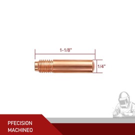 Niceweld MIG Welding Contact Tips 000069 0.045" Compatible with Miller Millermatic M-10/15/25/40/100 & Hobart H-9/10 245924 245926 Gun Models (000069 25PK)