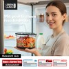 Lebenslang Vegetable & Onion Slicer - 1 Litre Fruit Chopper