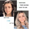RUMI-MERCADO Curly Ondas En Cabello Rizos Sin Calor Tubo +2