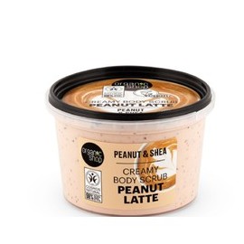Natura Siberica Organic Shop Peanut Latte Creamy Body Scrub Peanut & Shea, 250ml