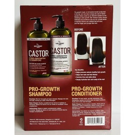 Hair Chemist Limited ~ Pro-Growth Shampoo & Conditioner w/ Castor Oil 33.8 oz