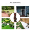 Solar Garden Outdoor Light Torch Figurine Warm Light Landscape Ground