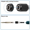 sourcing map 4pcs Combination Drill and Tap Bits Metric M6