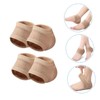 FOMIYES 3sets Heel Inserts Gel Heel Protectors Elastic Socks for