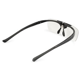 デューク 老眼鏡 跳ね上げ +3.0 度数 ハネアゲハイパー ブラック DR-008-1+3.00