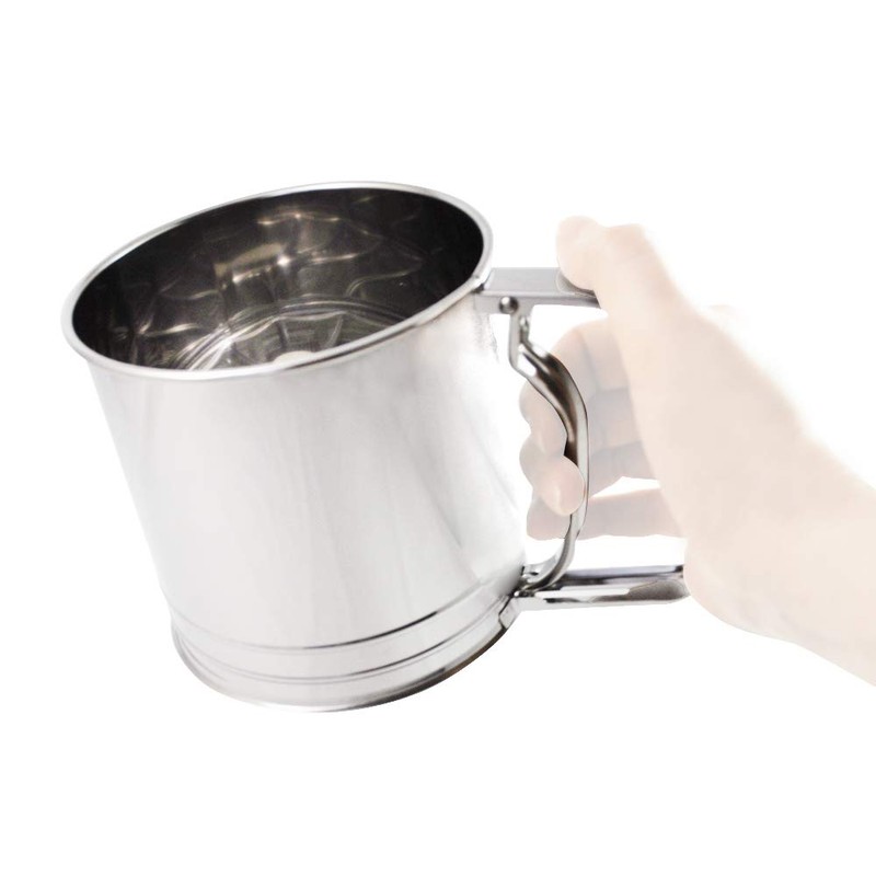 Kai Kai House Select DL6418 Stainless Steel Powder Sifter, Double