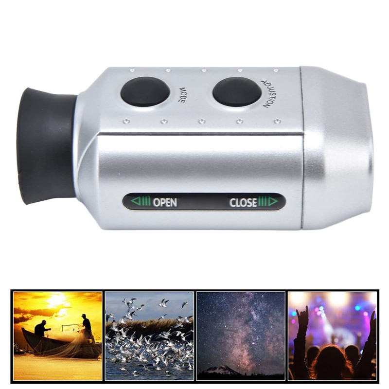 Golfs Rangefinder Monocular Digital Electronic Telescope Rangefinder Portable Range Finder