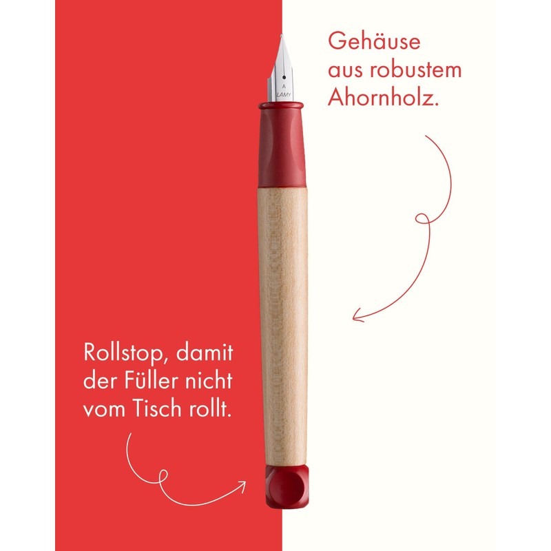 Lamy ABC Learning to Write Set Red Including Gift Packaging