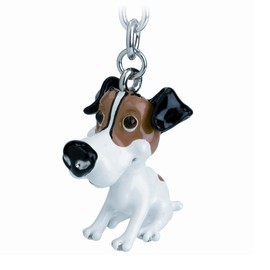 Arora 3713 Little Paws Key Ring Jack Russell Terrier, Multicolour, One Size