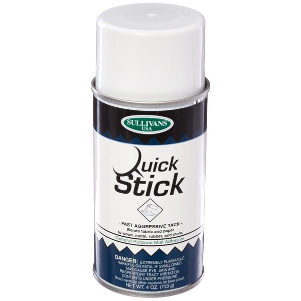 Sullivans 108S Quick Stick Adhesive Spray, 4-Ounce