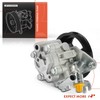 A-Premium Power Steering Pump, with Pulley & Bracket, Compatible with