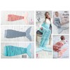 King Cole 4908 Crochet Pattern Baby Child Adult Mermaid Tail