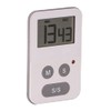 Avanti 12945 Digital Kitchen Timer with Flashing Light, White