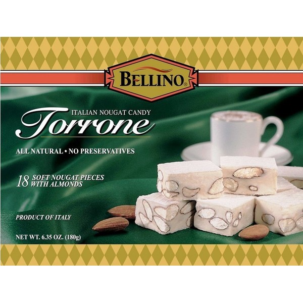 Bellino Soft Torrone 6.35 oz (180g) 18 pieces
