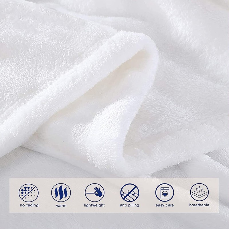 HommomH 50"x60" Monkey Blanket Funny Animal Selfie Blankets Soft Warm