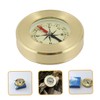 BESTOYARD Brass Hiking Compass Waterproof Pocket Style for Navigation with