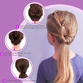 Tail Hair Tool - Ponytail Maker, French Braid Loop, and Hair Styling Gift For Women Who Have Everything Haircare Heatless