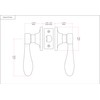 Designers Impressions Kingston Design Oil Rubbed Bronze Passage Door Lever
