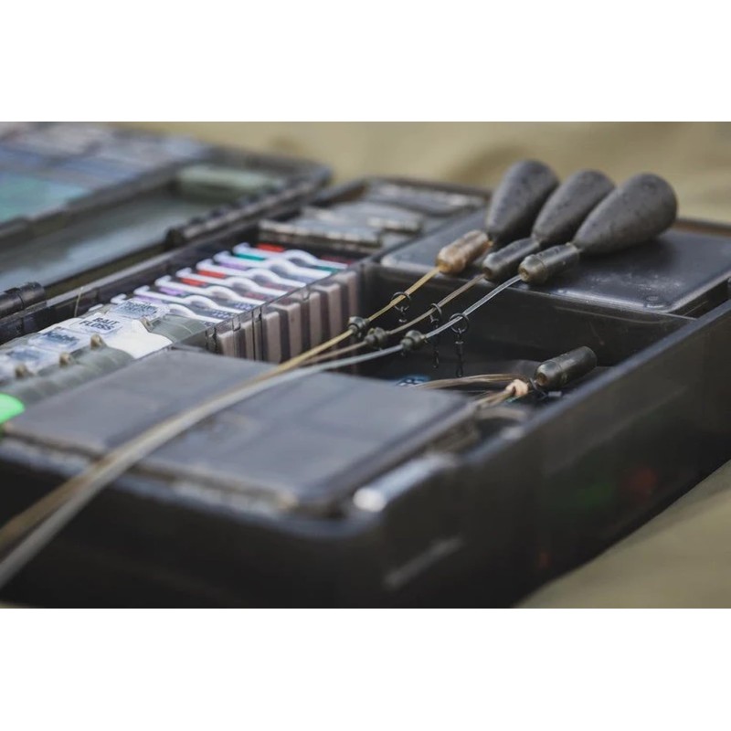 Korda Dark Matter Heli Safe 30lb Leaders : Gravel 50cm