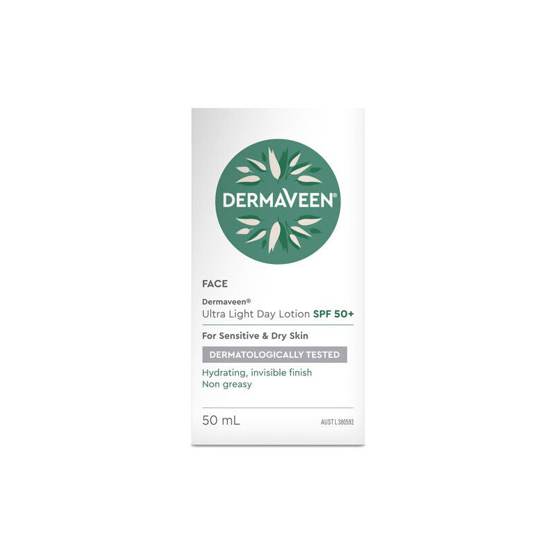 DermaVeen Face Ultralight Day Lotion SPF 50+ 50ml